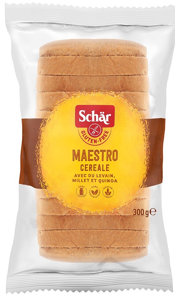 SCHAR Maestro cereale- chleb wieloziarnisty BEZGL. 300 g