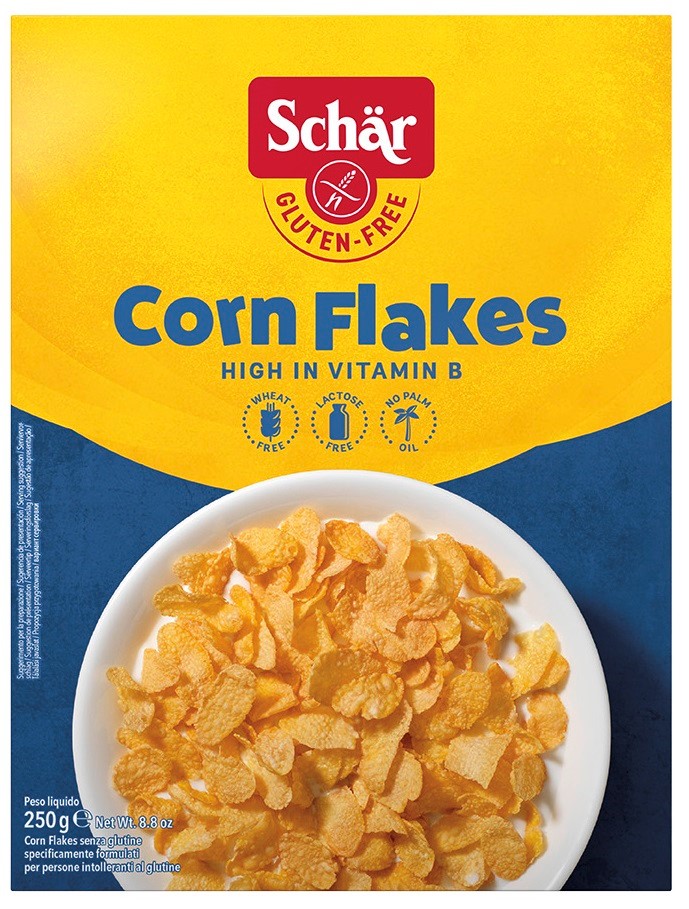SCHAR Płatki kukurydziane BEZGL. 250 g