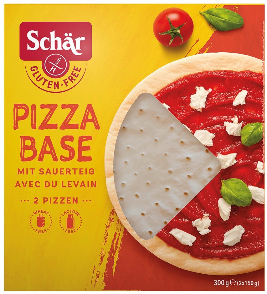 SCHAR Spody do pizzy BEZGL. (2X150 g) 300 g
