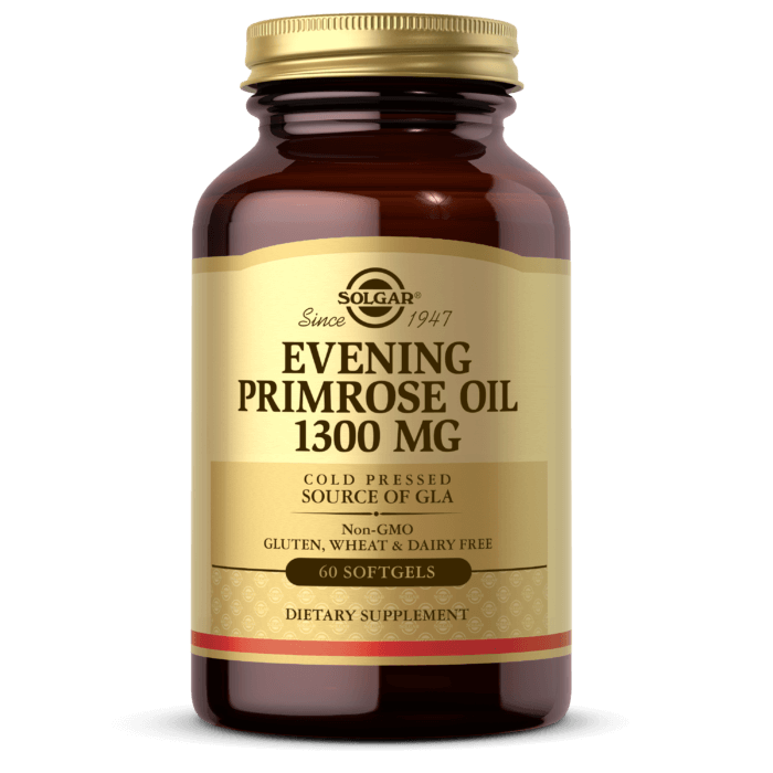 Solgar Evening Primrose Oil (Olej z wiesiołka) 1300 mg 60 kapsułek