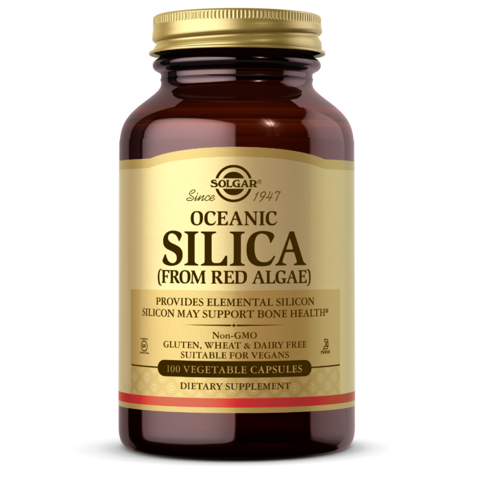 SOLGAR Oceanic Silica from Red Algae (100 kaps.)