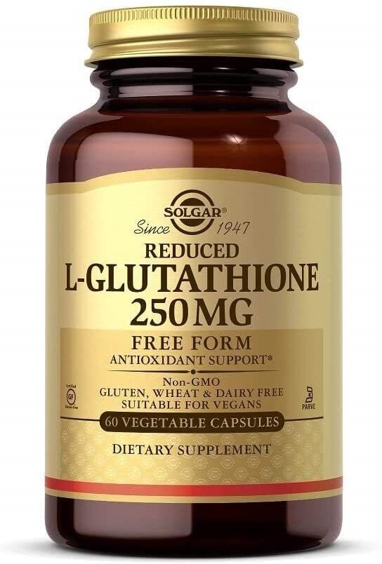SOLGAR Reduced L-Glutathione 250 mg (60 kaps.)