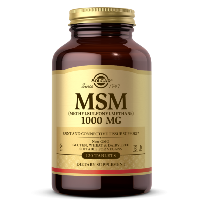 Solgar MSM 1000 mg 120 tabletek