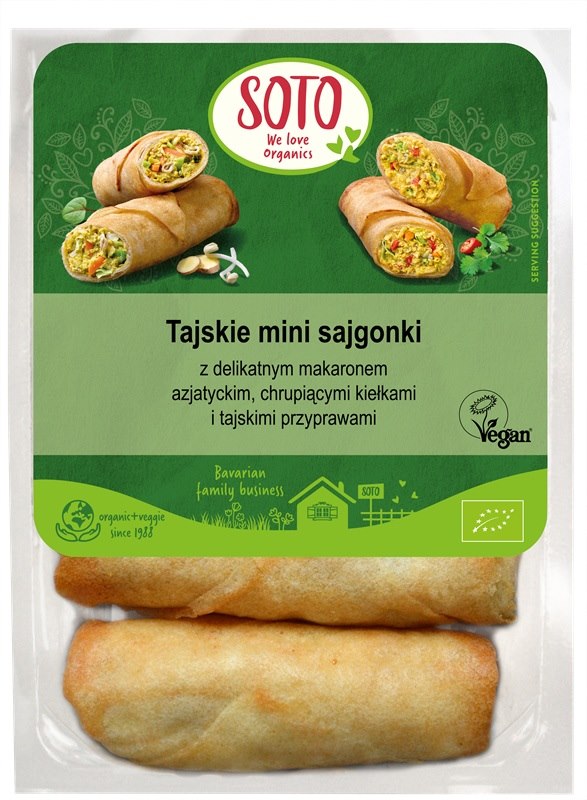 SOTO Wegańskie mini sajgonki w stylu tajskim BIO 200 g