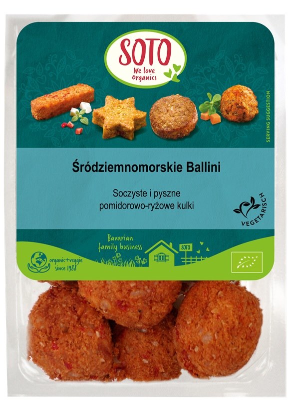 SOTO Śródziemnomorskie ballini BIO 250 g