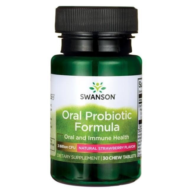 Swanson Oral Probiotic Formula probiotyk w tabletkach do ssania