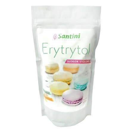 Santini erytrytol francuski bezglutenowy 500 g (torebka)