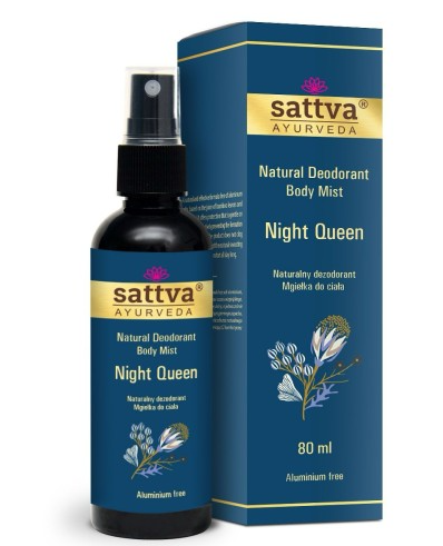 Sattva dezodorant  mgiełka do ciała królowa nocy 80 ml