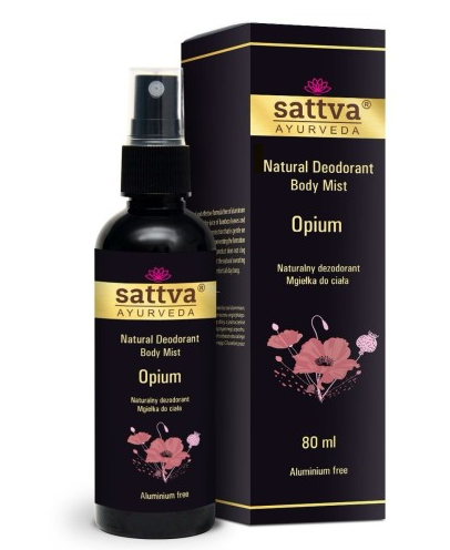 Sattva dezodorant  mgiełka do ciała opium 80 ml