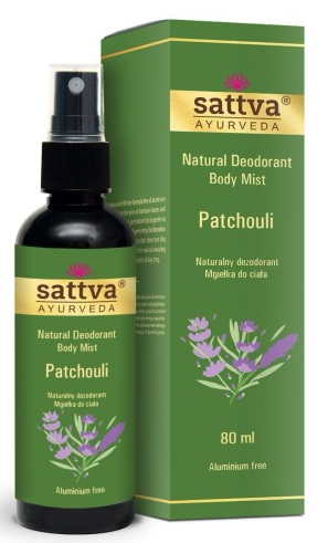 Sattva dezodorant  mgiełka do ciała paczula 80 ml