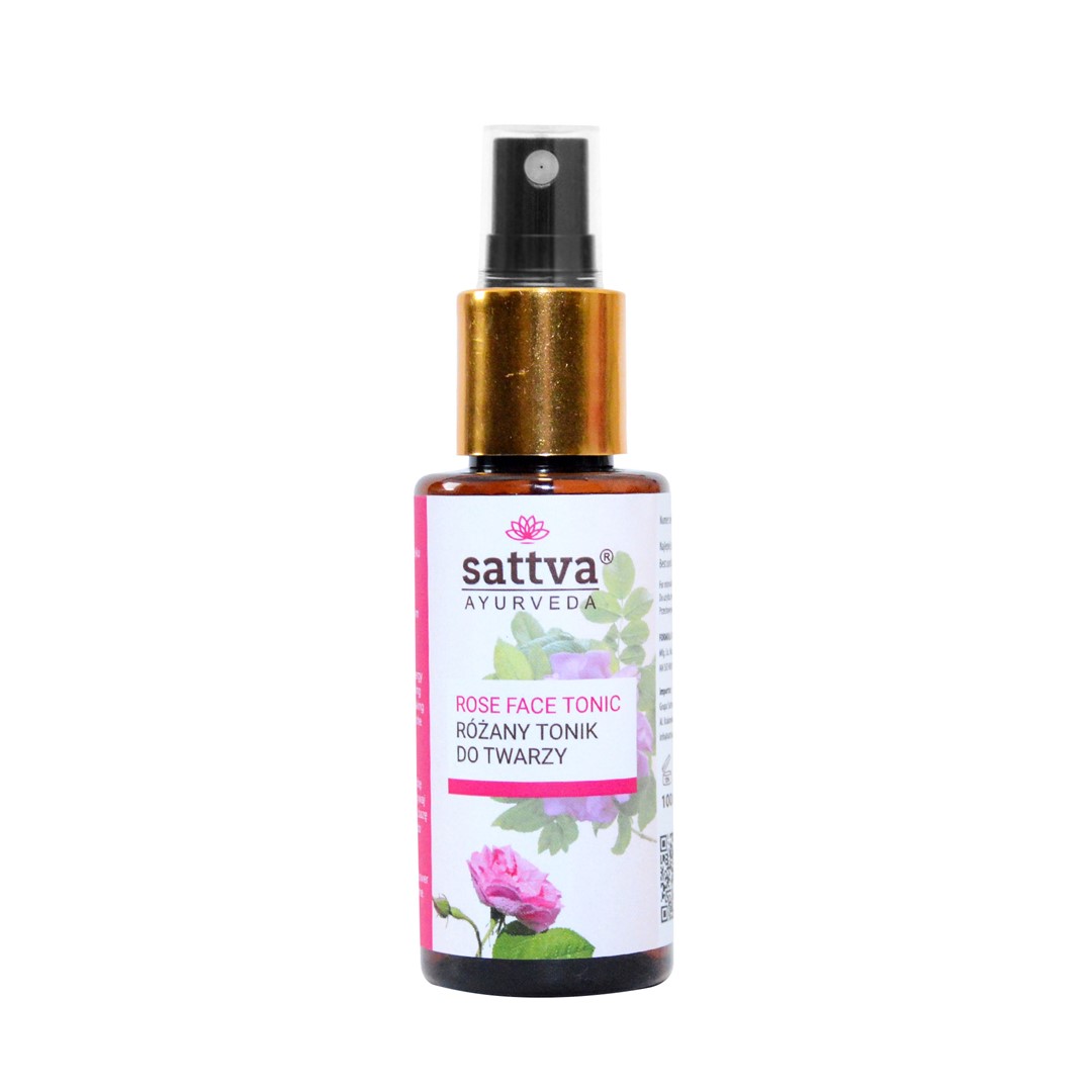 Sattva tonik do twarzy różany 100 ml