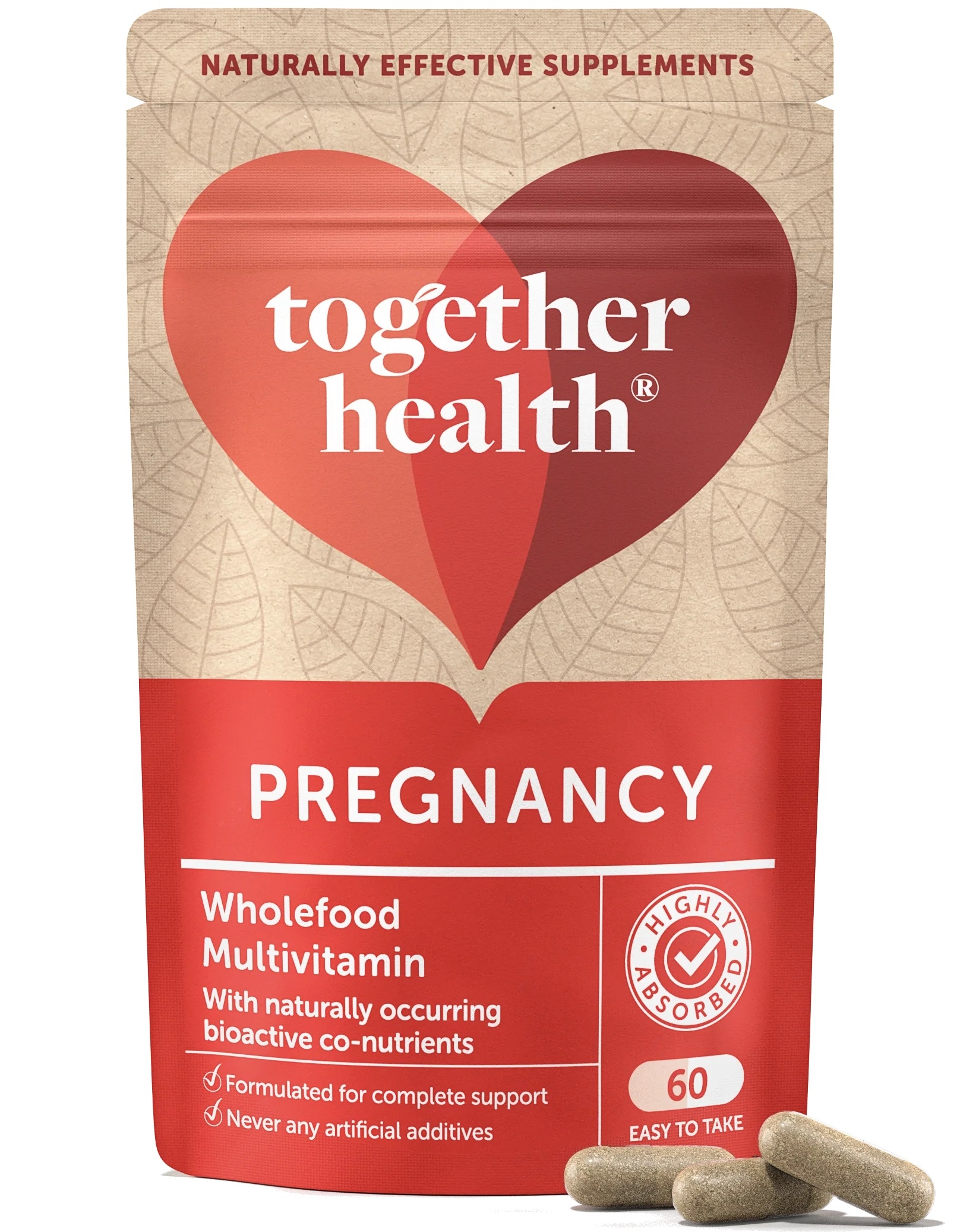 TOGETHER Pregnancy - Witaminy i Minerały dla Kobiet w Ciąży (60 kaps.)