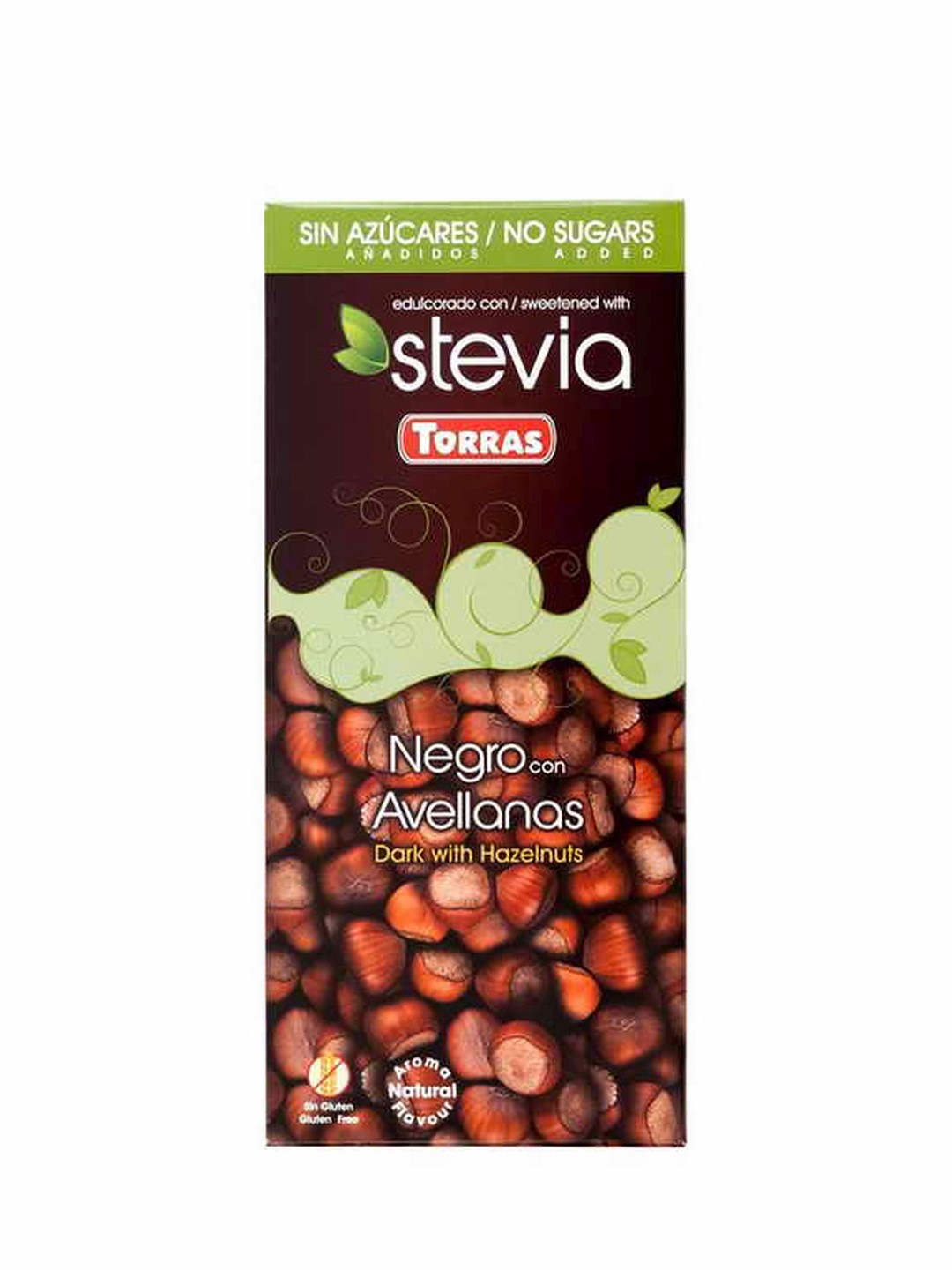 TORRAS Czekolada gorzka z orz.lask.125 g