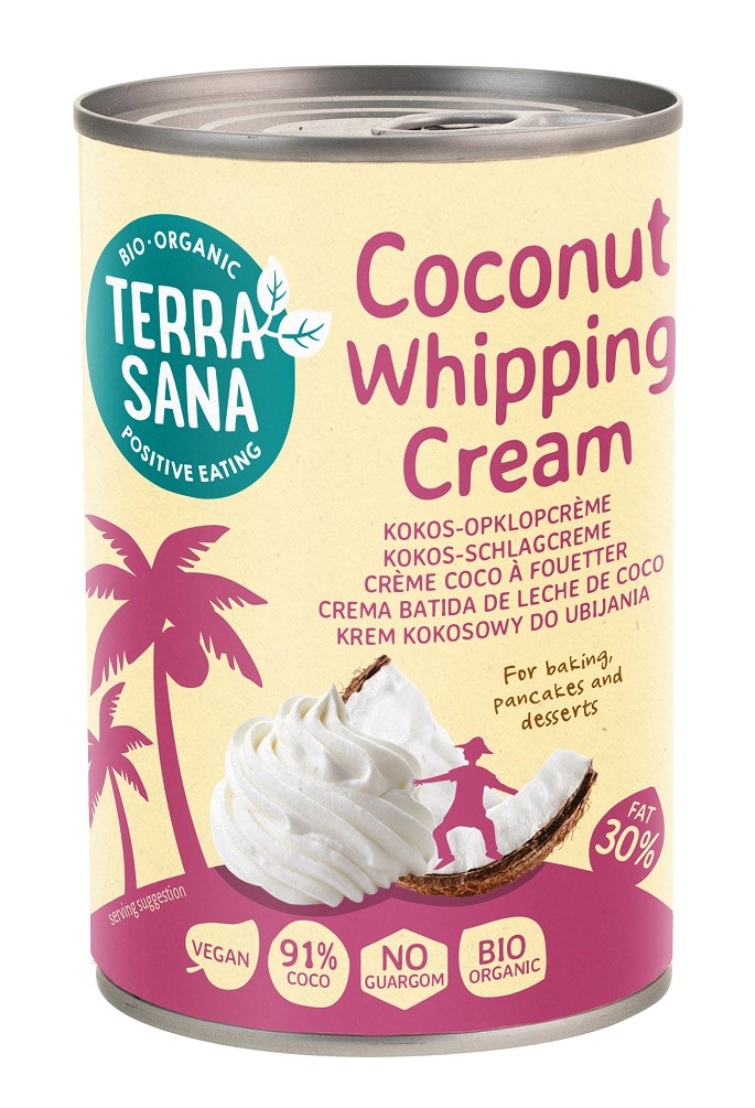 Terrasana krem kokosowy do ubijania bio 400 ml