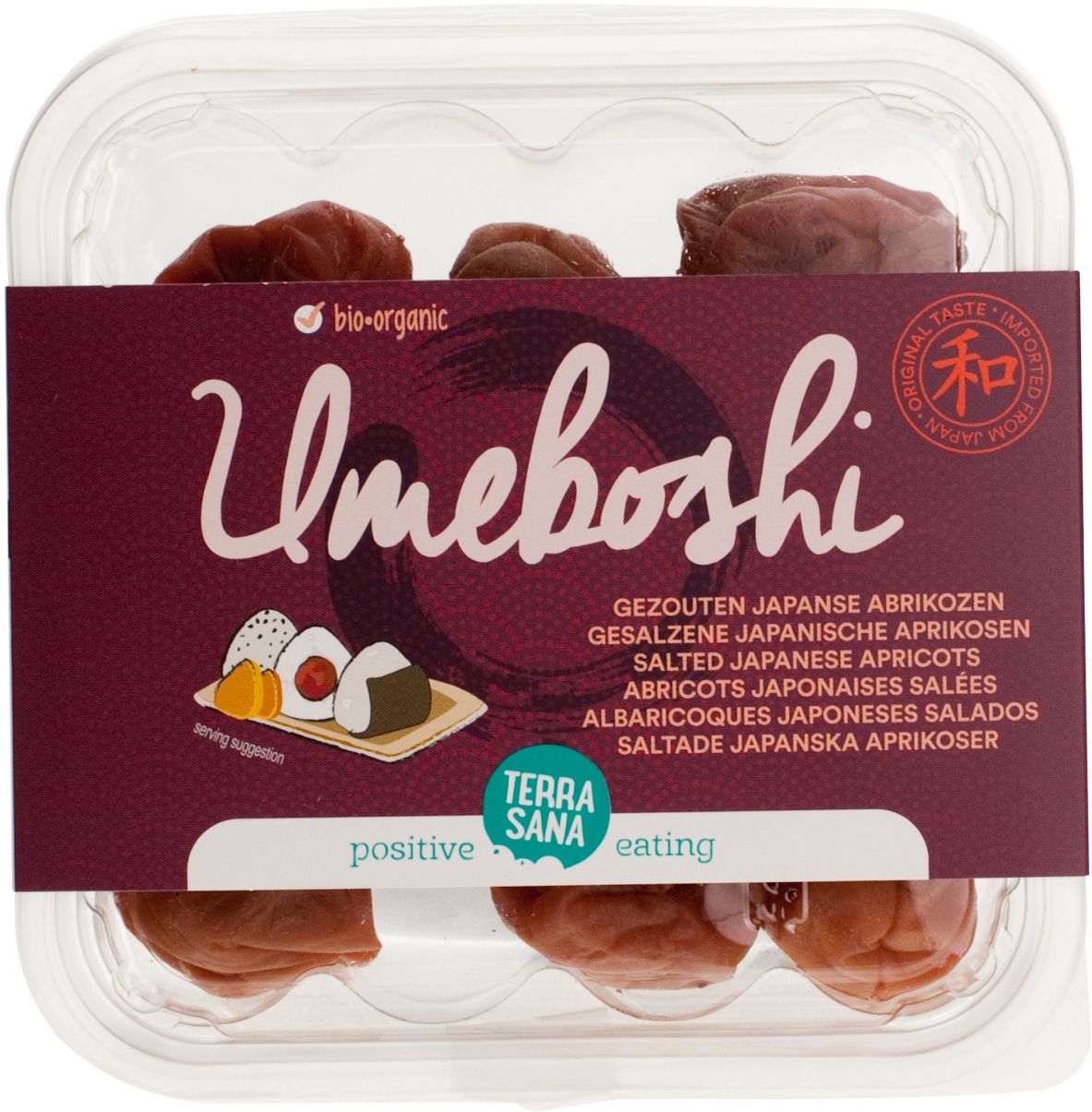 Terrasana umeboshi (morele japońskie kiszone) bio 150 g