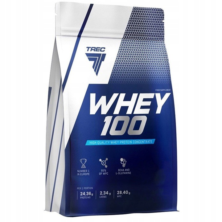 Trec Whey 100 700g o smaku masła orzechowego