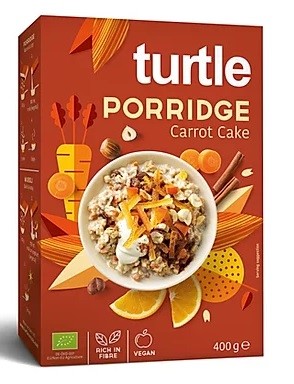Turtle owsianka o smaku ciasta marchewkowego bio 400 g
