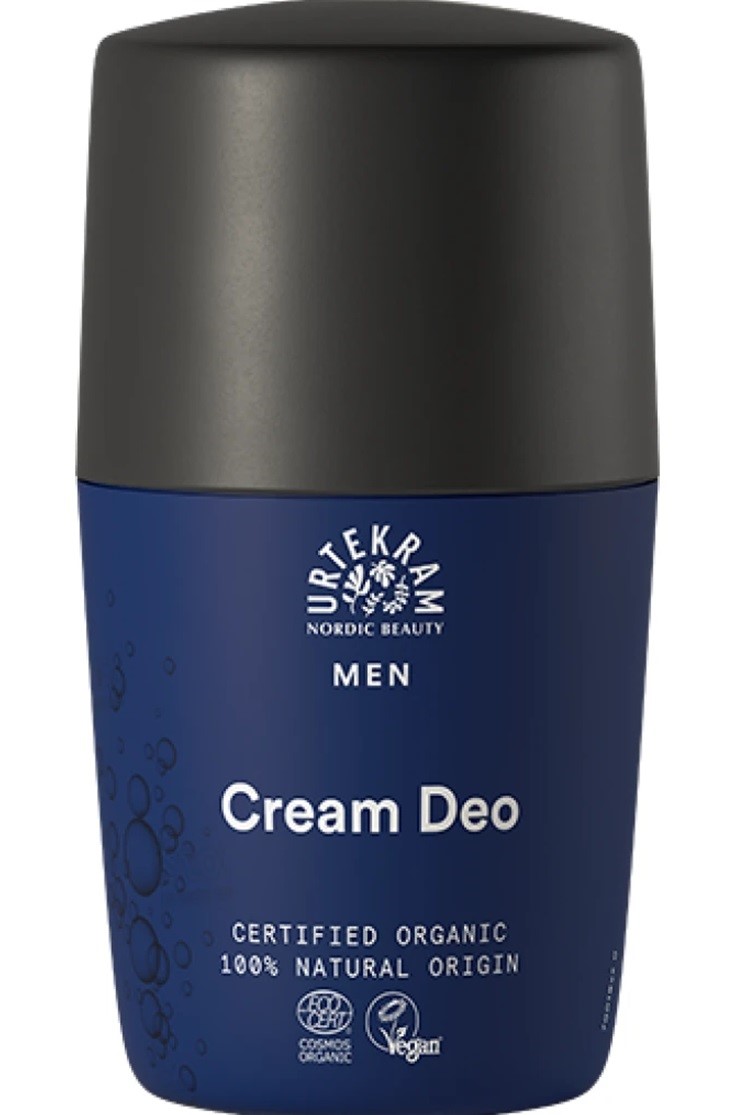 URTEKRAM Dezodorant kremowy w kulce dla mężczyzn BIO 50 ml