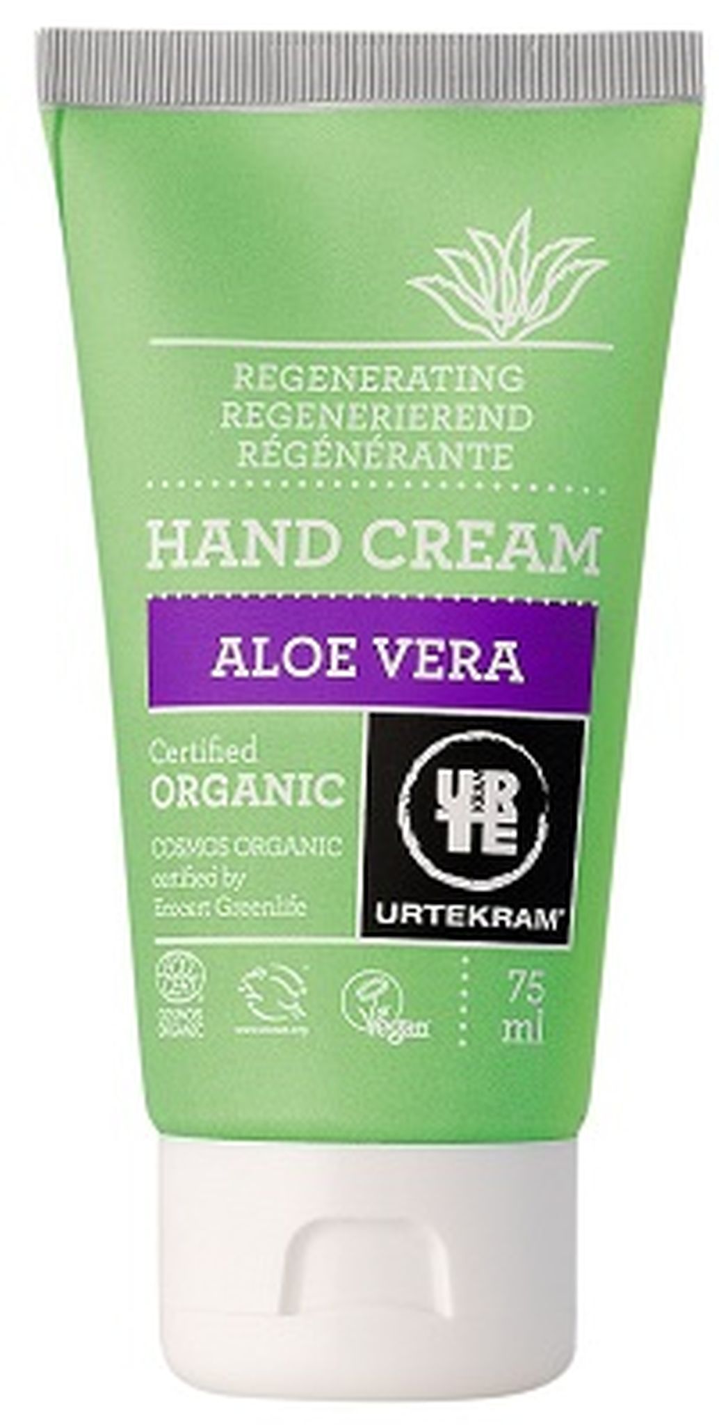 URTEKRAM Krem do rąk aloesowy BIO 75 ml