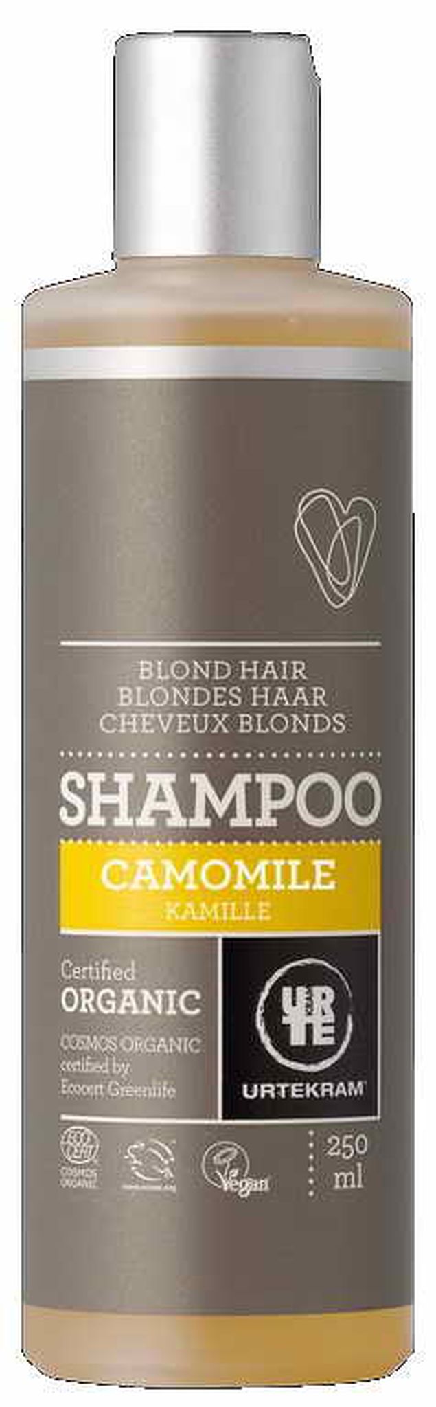 URTEKRAM Szampon rumiankowy do włosów blond BIO 250 ml
