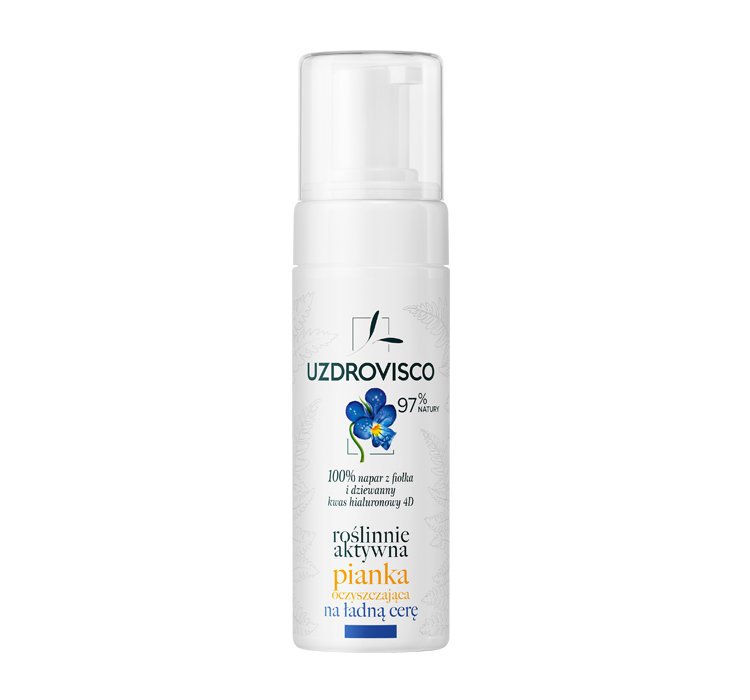 Uzdrovisco pianka do mycia twarzy aktywna oczyszczająca 150 ml