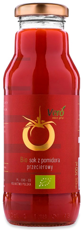 Vero sok pomidorowy przecierowy bio 300 ml