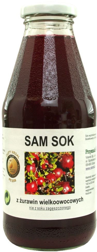 Viands sok z żurawiny wielkoowocowej 500 ml