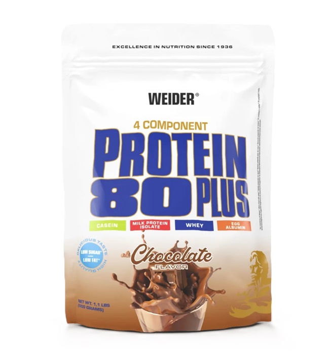 Weider Protein 80 Plus o smaku czekoladowym 500 g
