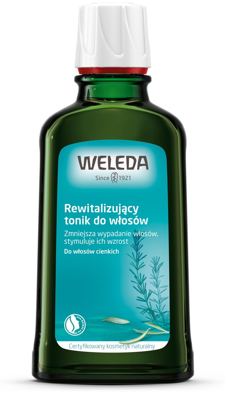 Weleda tonik rewitalizujący do włosów eco 100 ml