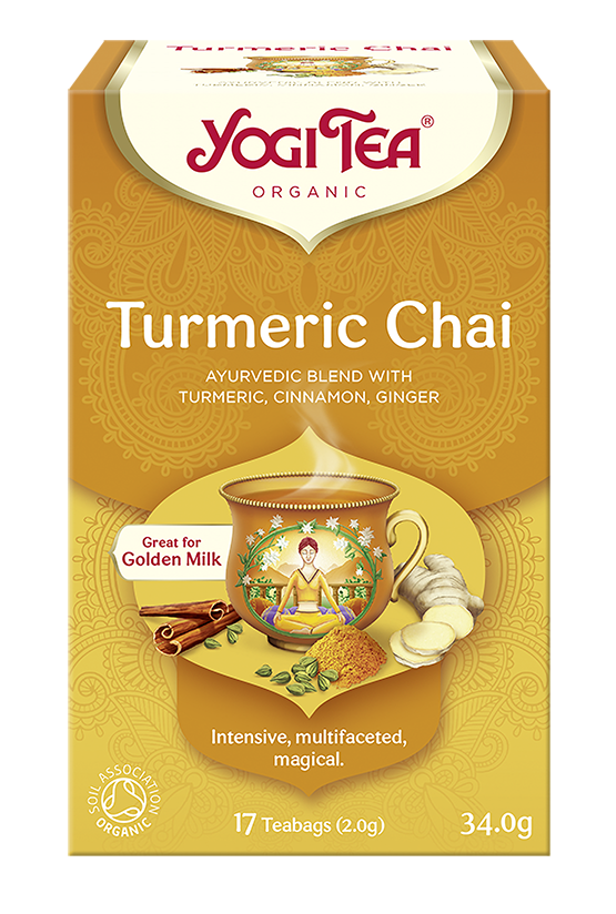 Yogi tea herbatka złoty chai z kurkumą (turmeric chai) bio (17 x 2 g) 34 g