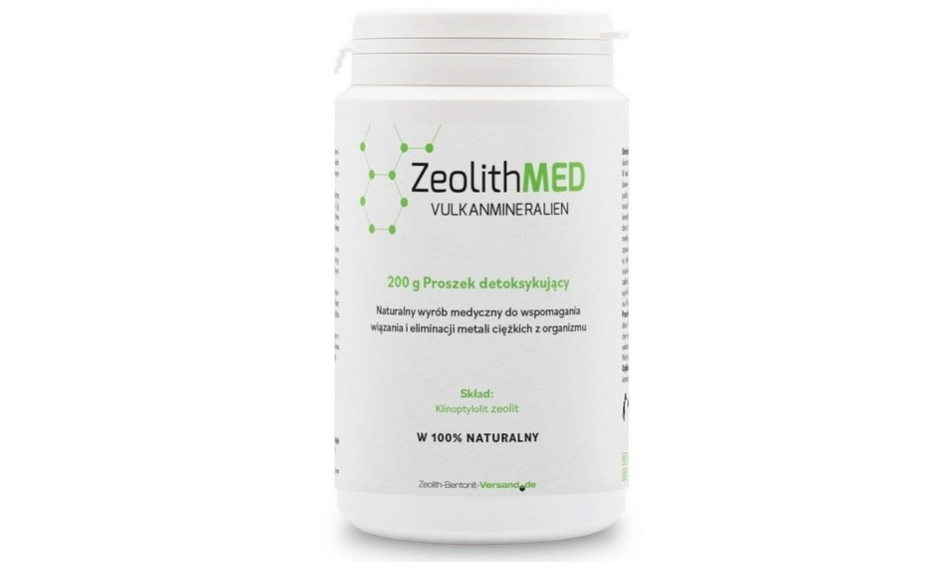 ZeolithMED Klinoptylolit Zeolit proszek 200 g