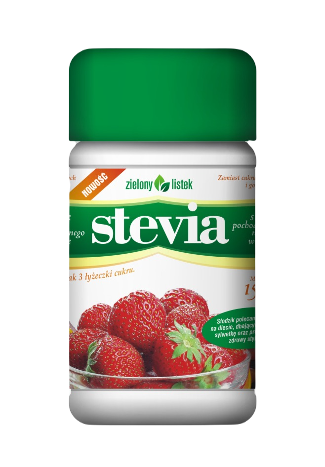 Zielony listek stevia puder 150 g
