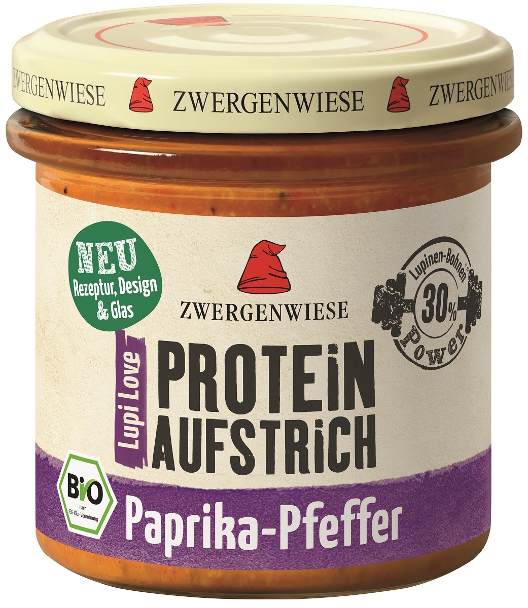 Zwergenwiese pasta proteinowa z papryką i pieprzem bezglutenowa bio 135 g