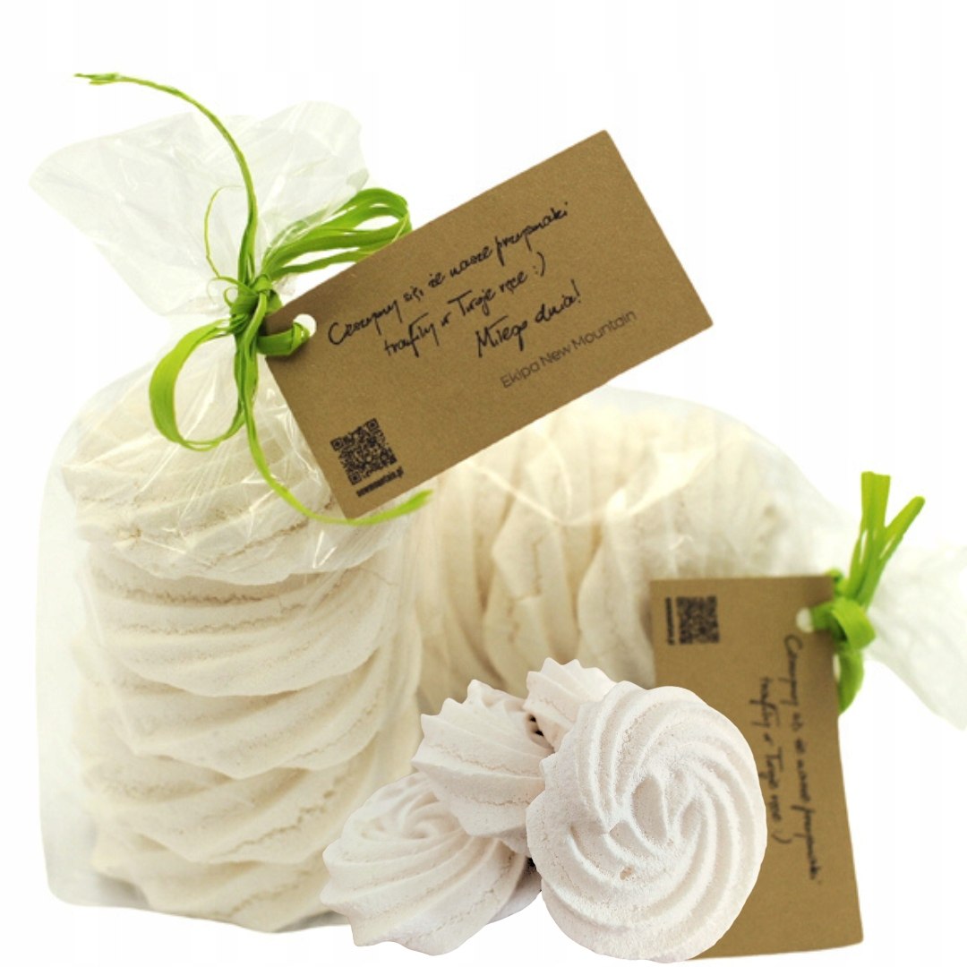 Beza pavlova wegańska bezglutenowa (5 szt.) ok. 45 g - new mountain