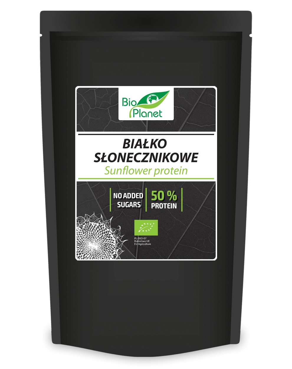 Białko słonecznikowe bio 500 g - bio planet