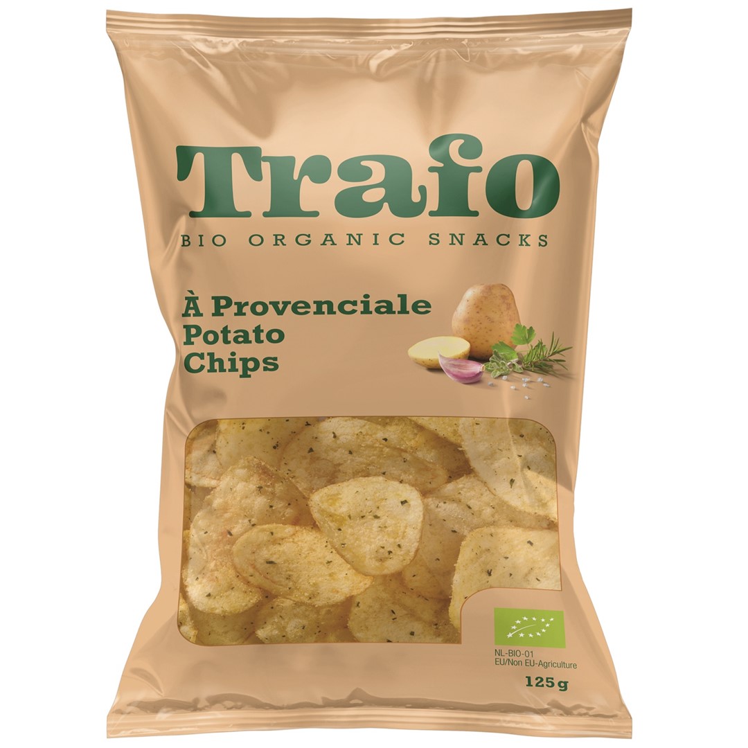 Chipsy ziemniaczane z ziołami prowansalskimi bio 125 g - trafo