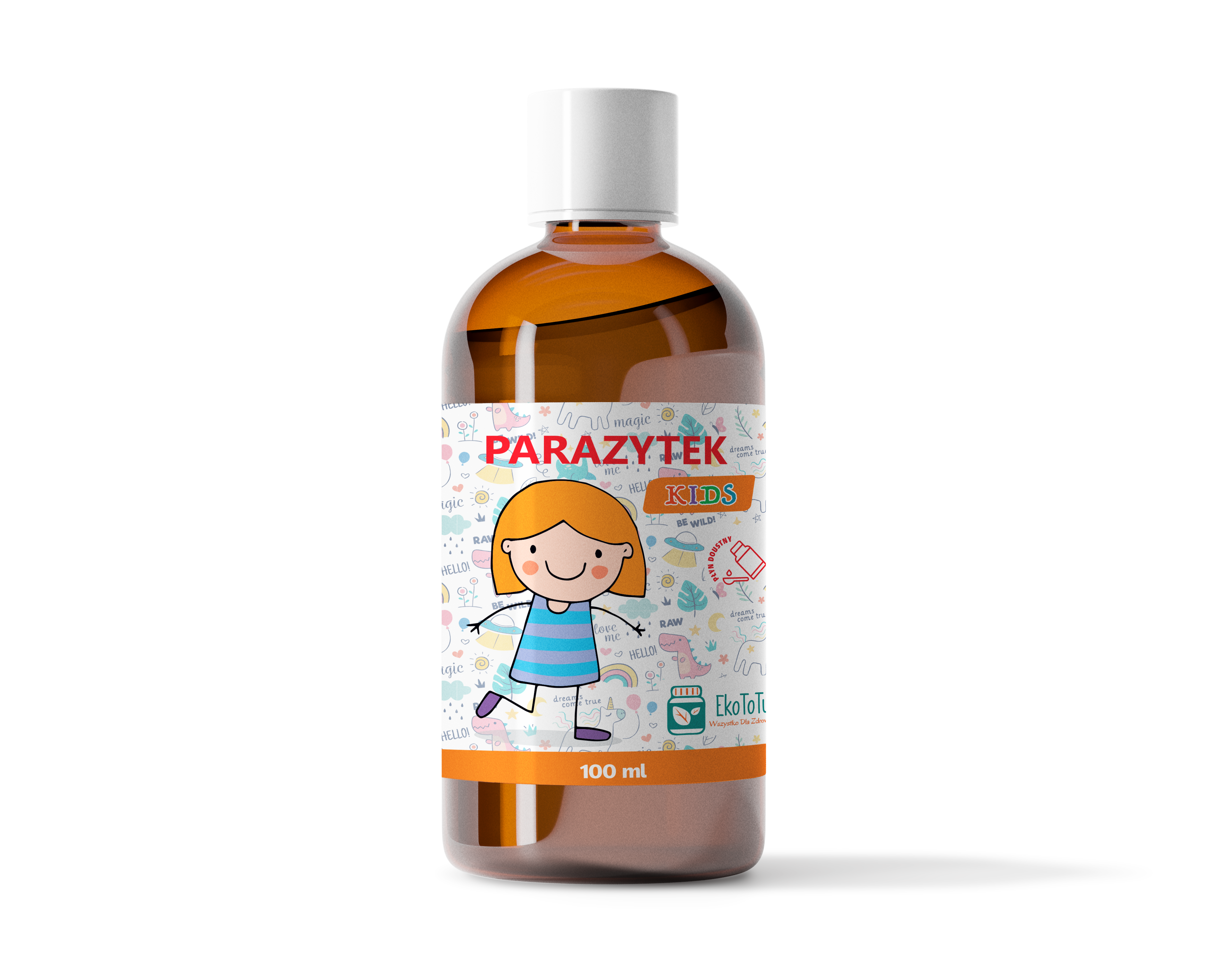 EKOTOTU Parazytek Kids - Płyn doustny dla dzieci (100 ml)