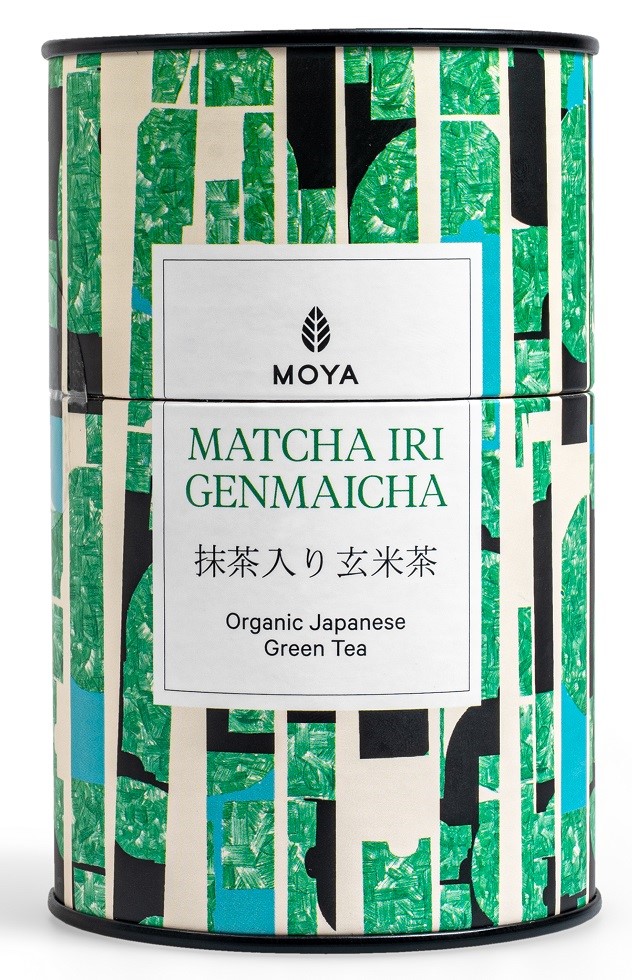 Herbata zielona matcha iri genmaicha japońska bio 60 g - moya matcha
