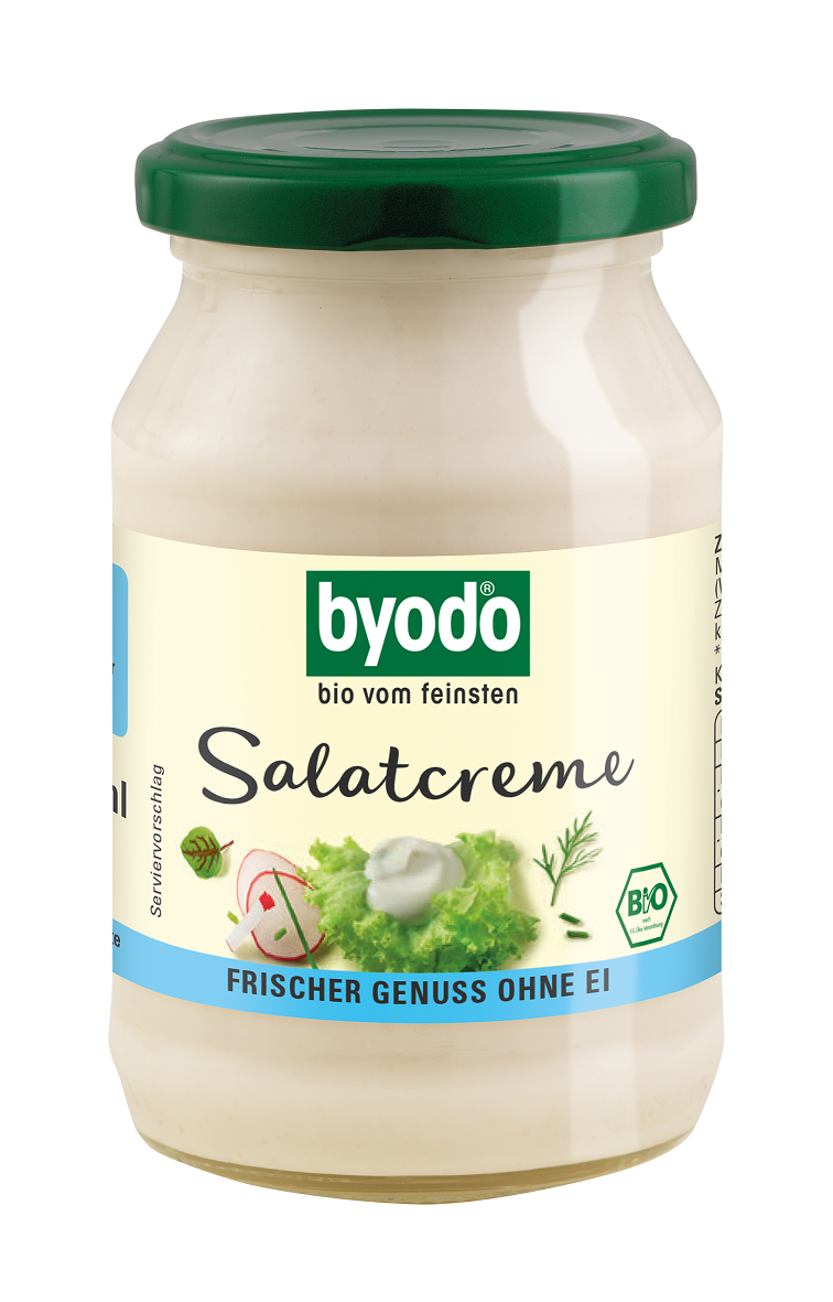 Krem sałatkowy bezglutenowy bio 250 ml - byodo
