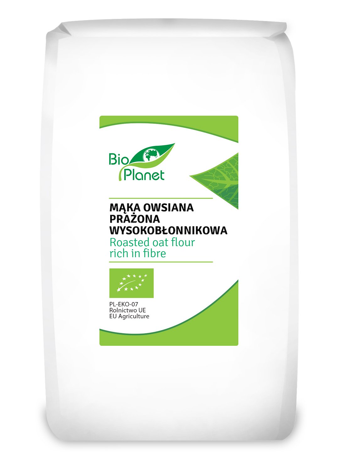 Mąka owsiana prażona wysokobłonnikowa bio 700 g - bio planet