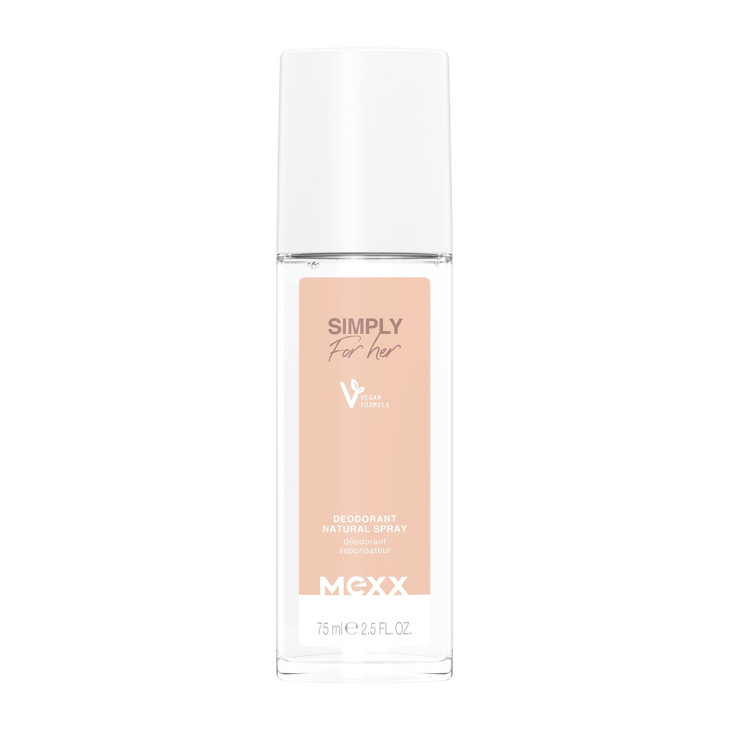 MEXX Dezodorant naturalny spray Simply for Her 75 ml