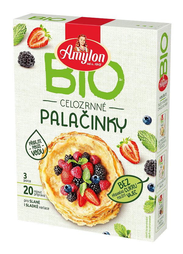 Mieszanka na naleśniki bio 250 g - amylon