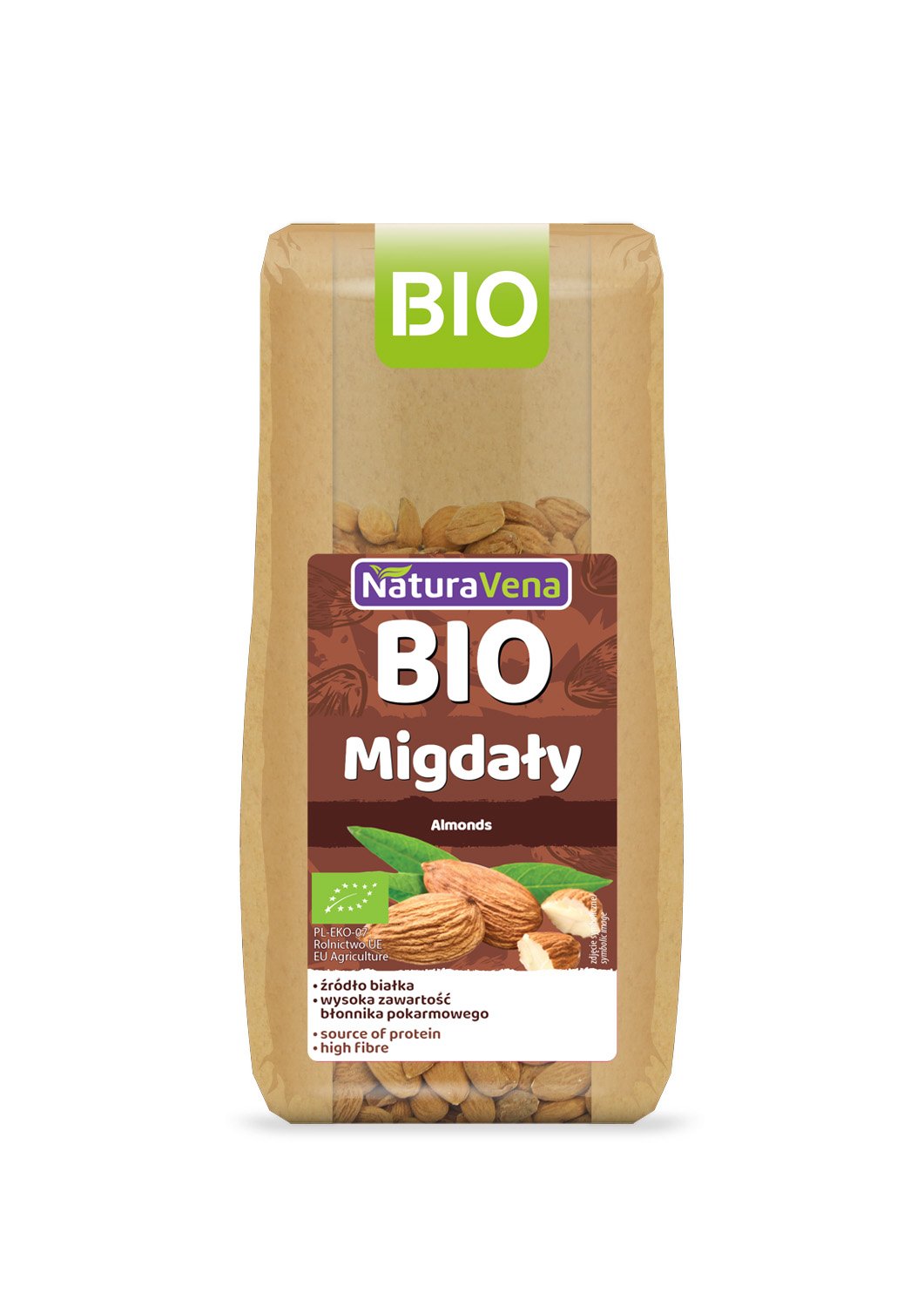 Migdały bio 100 g - naturavena
