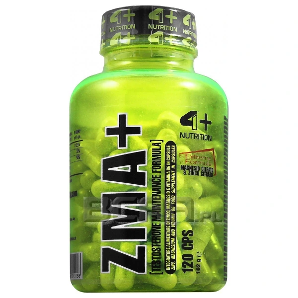 4 Sport Nutrition ZMA+ 120 kapsułek