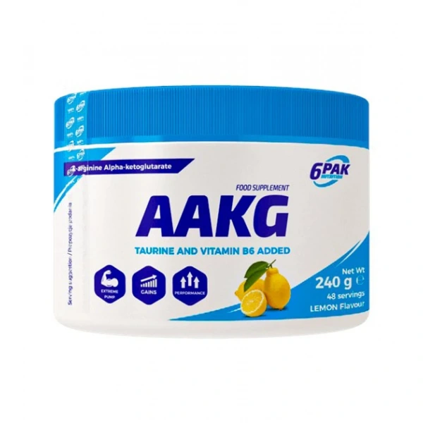 6PAK AAKG 240g o smaku cytrynowym