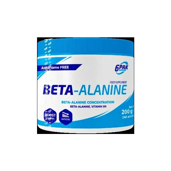 6PAK Beta Alanina 200g