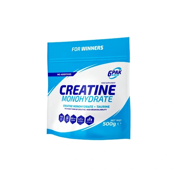 6PAK Creatine Monohydrate (Monohydrat Kreatyny) 500g