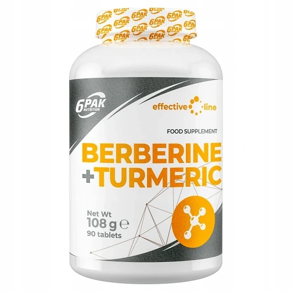 6PAK EL Berberyna + Kurkuma 90 tabletek