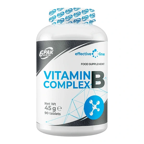 6PAK EL Witamina B Complex 90 tabletek