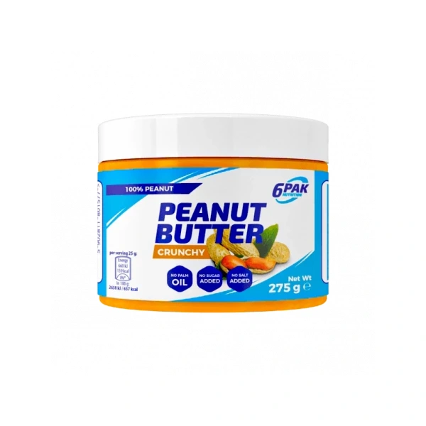 6PAK Peanut Butter Crunchy PAK 275g